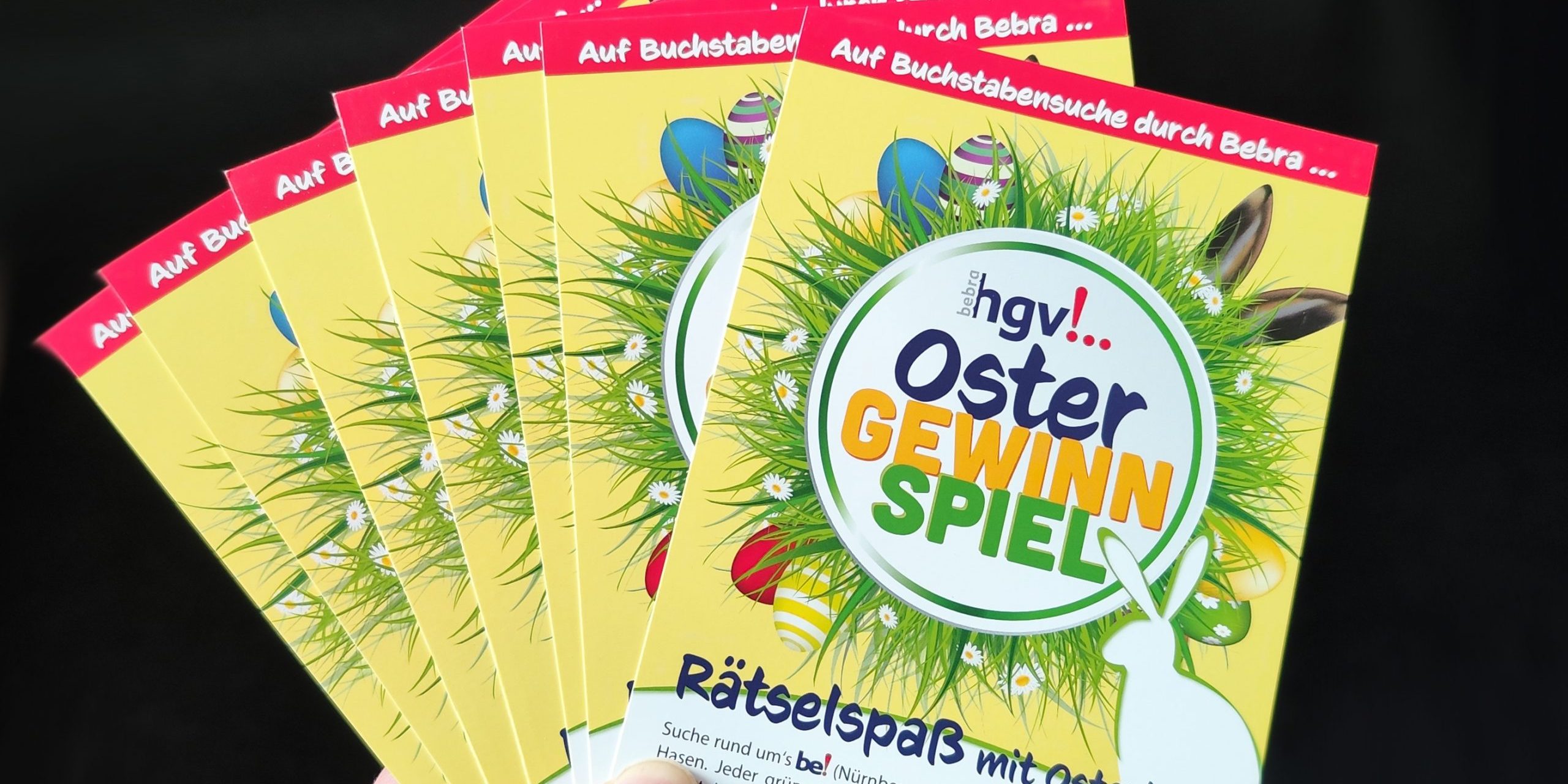 Beim HGV-Ostergewinnspiel warten tolle Preise.