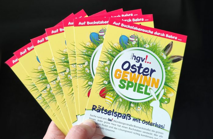 Beim HGV-Ostergewinnspiel warten tolle Preise.
