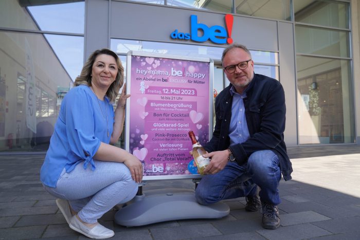 Am 12. Mai wird im be! Muttertag gefeiert - das Motto: "be! happy".