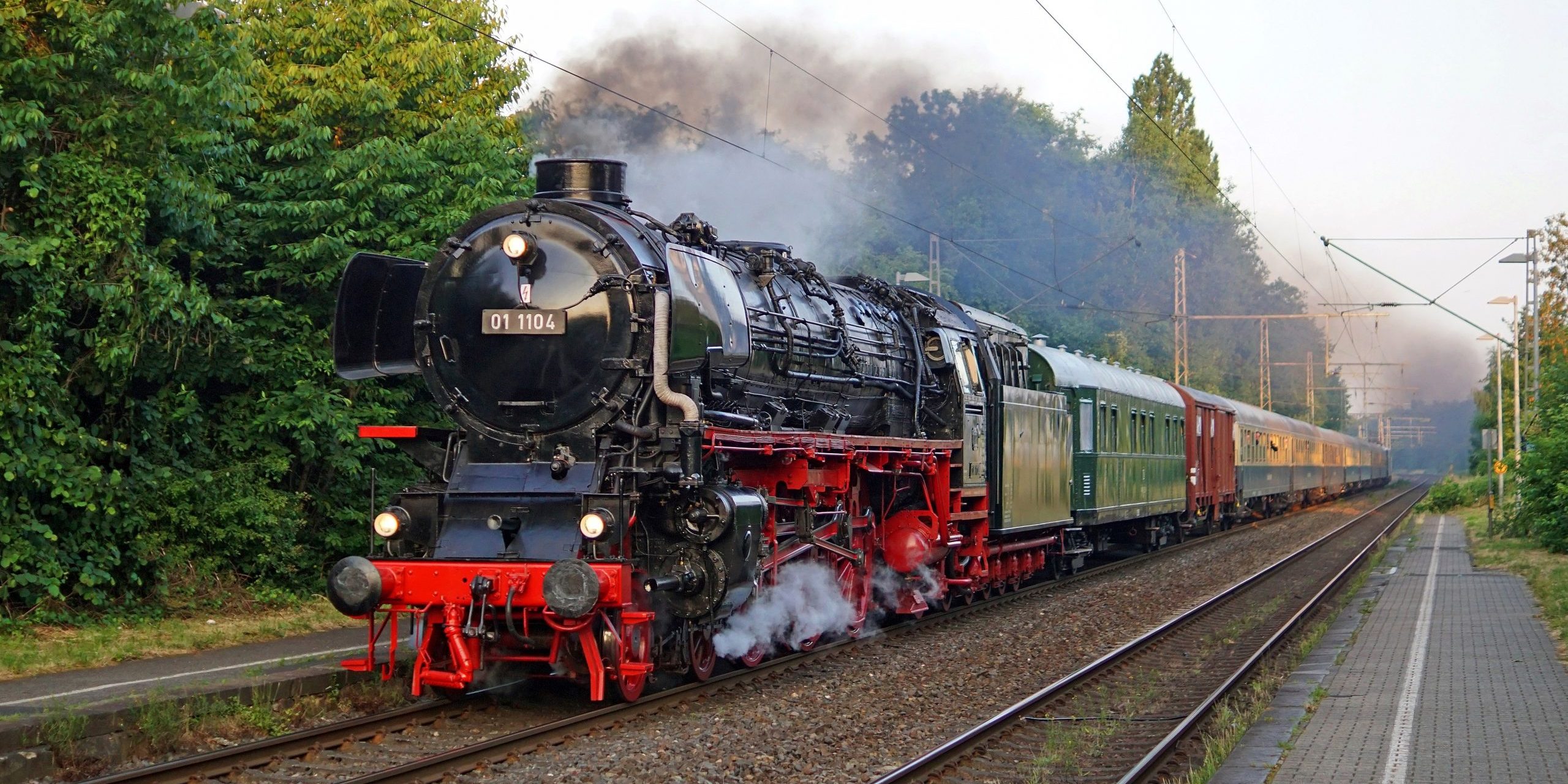 Mit der Dampflok 01 1104 zu fahren – eine einmalige Gelegenheit. Am 3. Oktober ist das nun in Bebra möglich.
