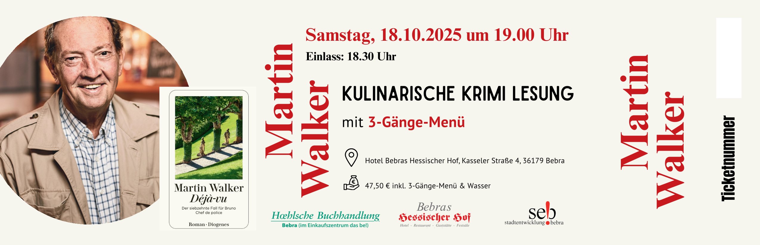 Ticket Martin Walker