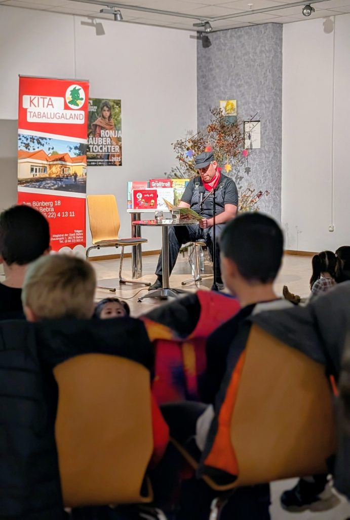 In der Woche des Bundesweiten Vorlesetags vom 17. bis 21. November lädt die Kita Tabalugaland...