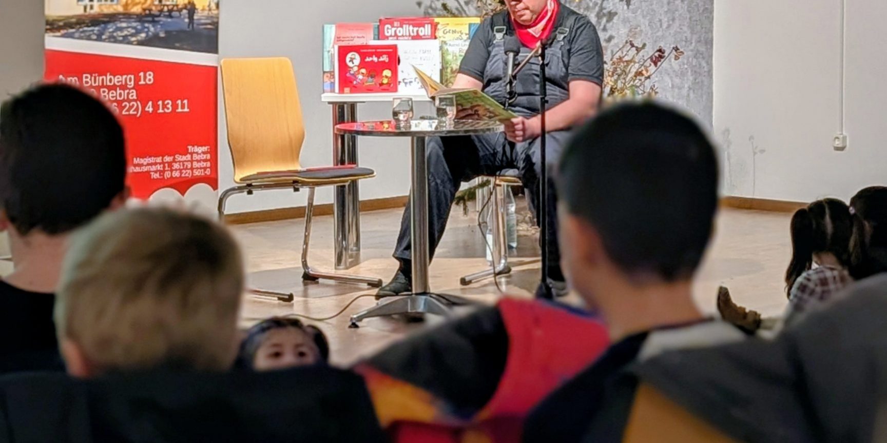 Bilderbuchkino mit Patrick Rehn als Heizer